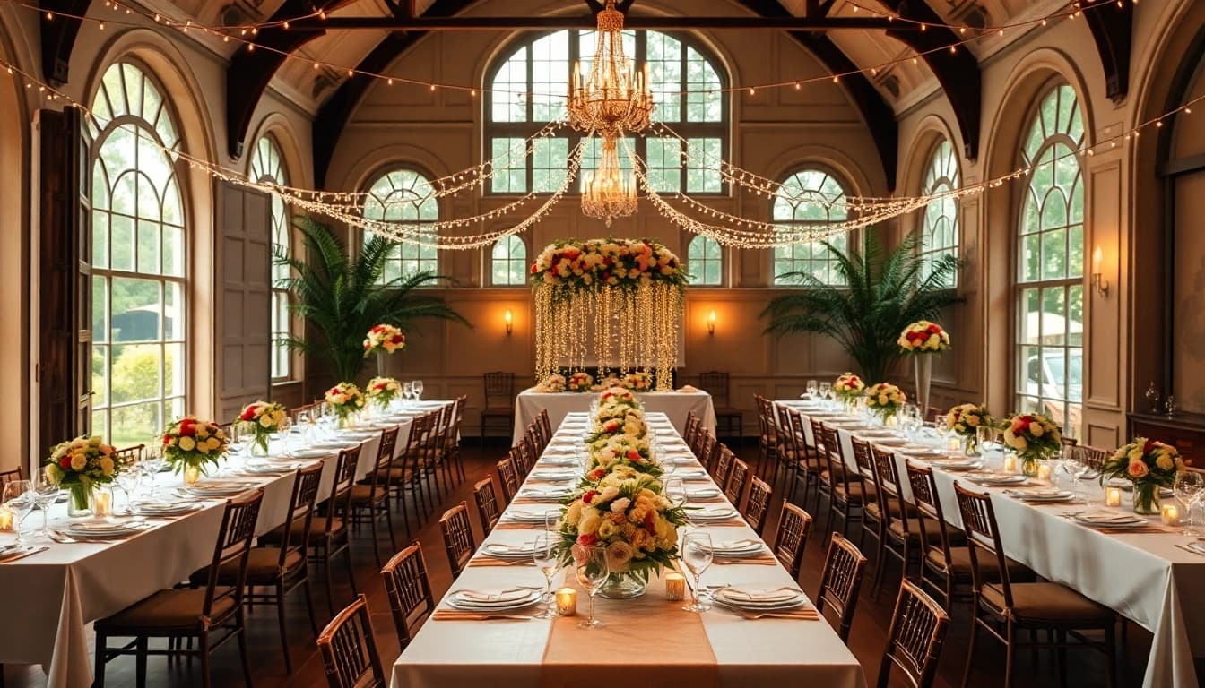 Host your perfect celebration in a charming Wedding Event Space Jacksonville with stunning floral arrangements.