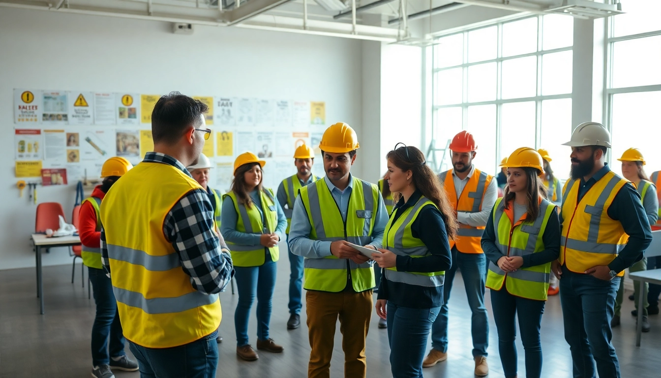 Enhance skills with construction safety classes in a vibrant training environment.