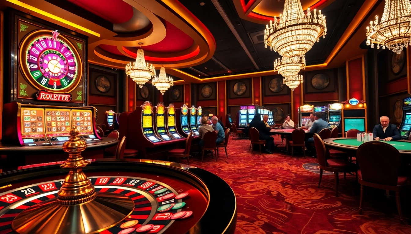 Découvrez l'excitation au meilleur casino en ligne France avec des tables de jeu vibrantes et une ambiance luxueuse.