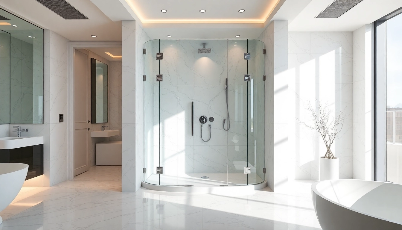 Explore the beauty of elegant showers Australia with a modern bathroom showcasing luxury and sophistication.