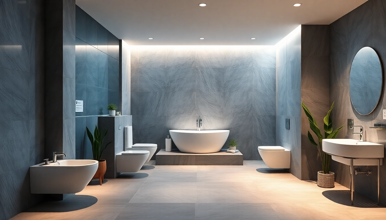 Sonni sanitär GmbH präsentiert moderne Badezimmerlösungen mit eleganten Armaturen.