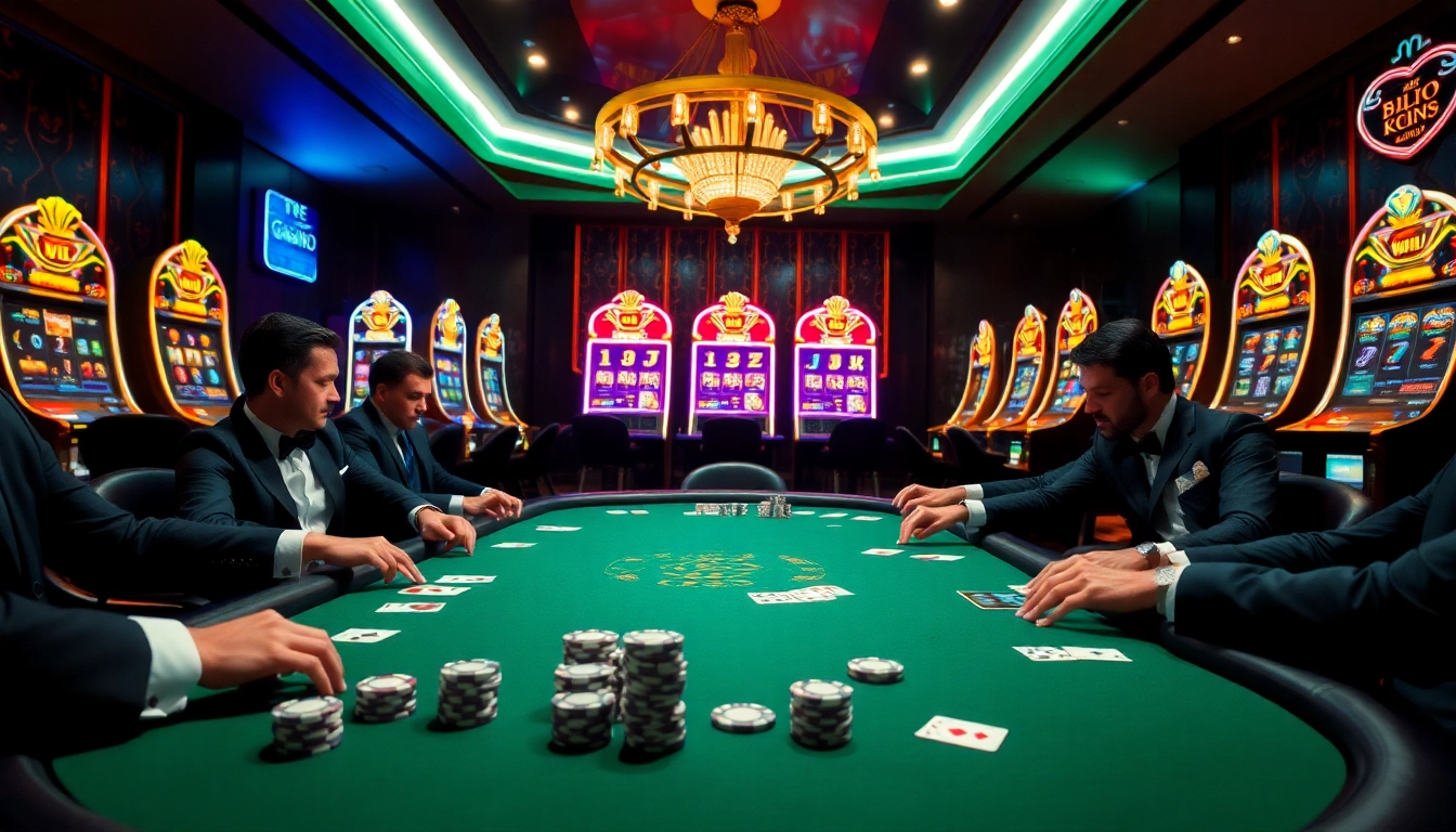 Vivez l'excitation du meilleur casino en ligne France avec une action de poker dynamique et des éléments de casino luxueux.