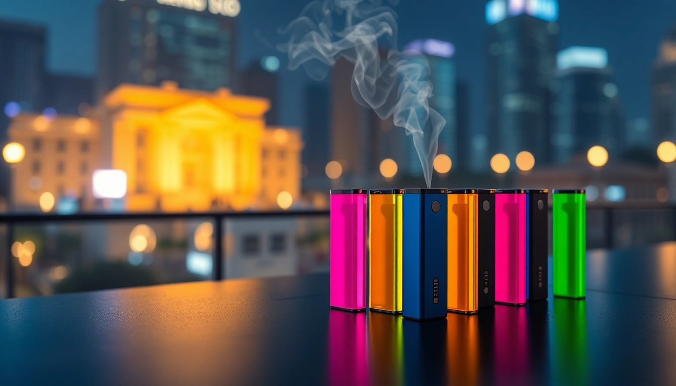 Colorful esco bars elegantly displayed against a sleek surface, enhancing their vibrant appeal.