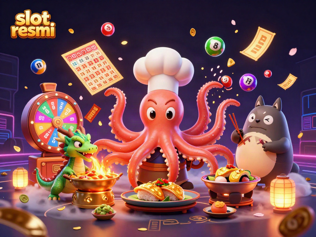 Engage with exciting slot resmi gaming featuring dynamic characters and vibrant gambling elements.