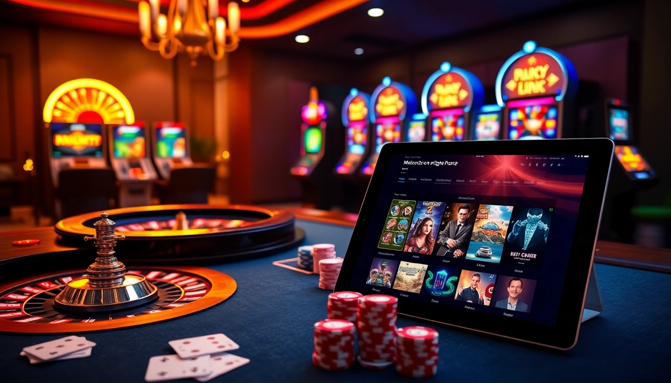 Découvrez l'ambiance palpitante du meilleur casino en ligne France avec des éléments de jeu interactifs.