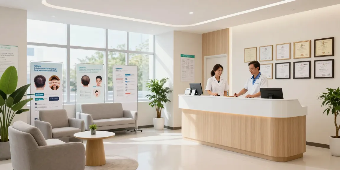 Hair transplant Turkey price - Professional healthcare services and patient care in a modern medical clinic.