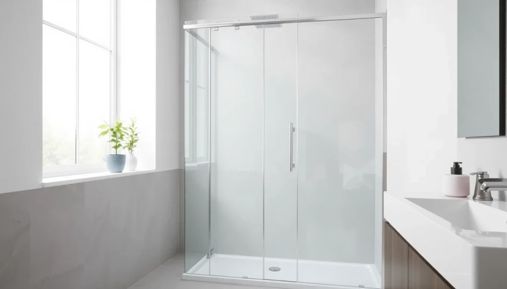 Découvrez la paroi de douche 150x200 avec son design élégant en verre transparent, ajoutant une touche moderne à votre salle de bain.