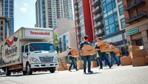 Best Toronto Movers efficiently manage a local move in a bustling neighborhood with professional care.
