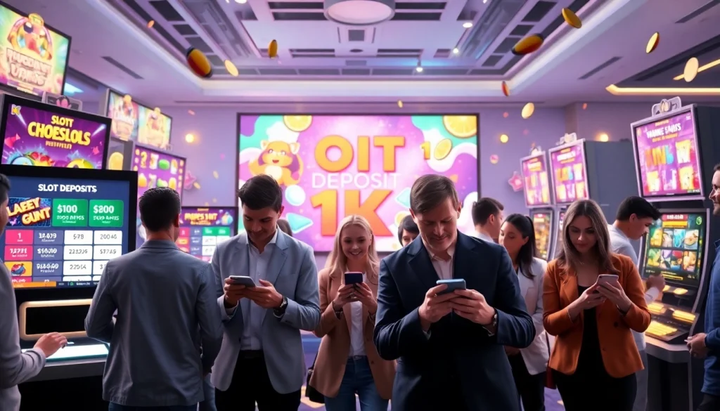 Mengakses slot deposit 1k dengan berbagai metode pembayaran yang mudah dan cepat.