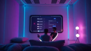 Engaging NSFW AI chatbot interaction showcasing a modern digital interface