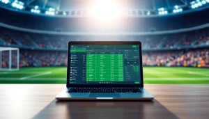 Analyze โปรแกรมบอล statistics displayed on a digital scoreboard amidst an engaging football analysis setting.