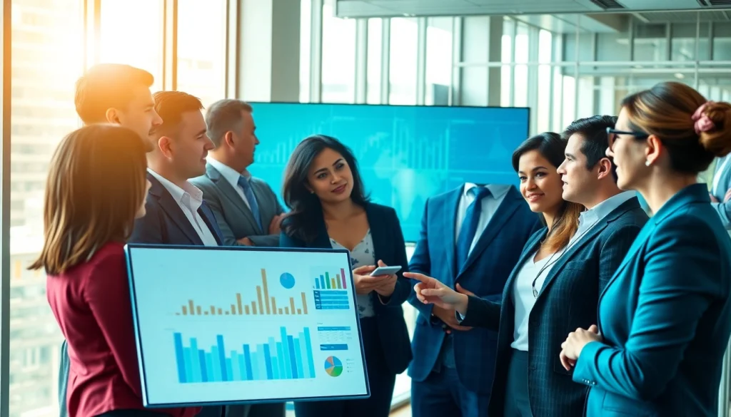 Discover the dynamics of Competitive intelligence through effective team collaboration in a modern office.