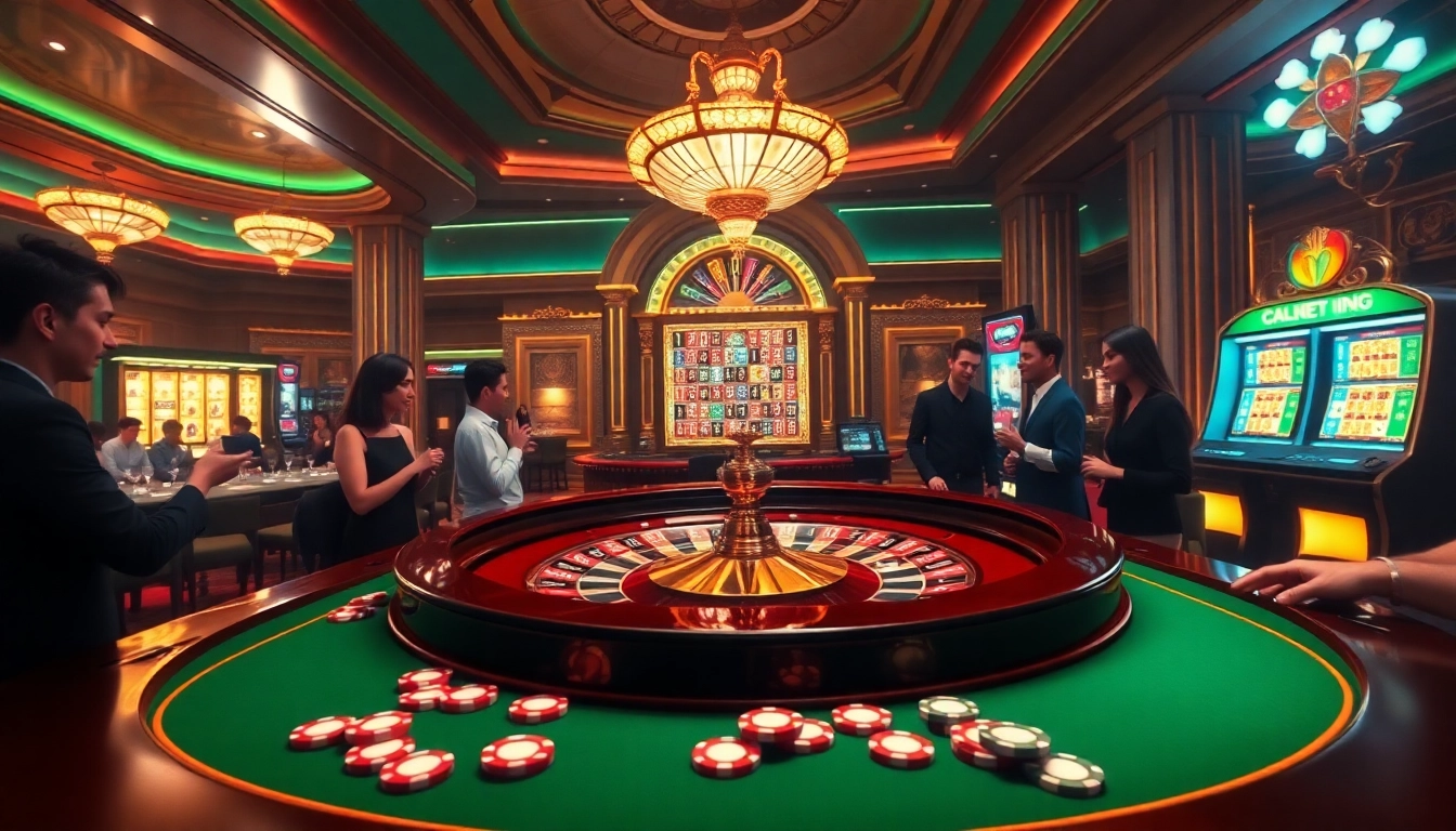 Experience thrilling moments at FLY88 trang chủ with poker chips and roulette tables.