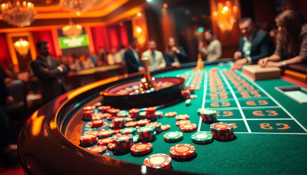 Experience the excitement of cs2 gambling sites reddit in a lively casino atmosphere with roulette.