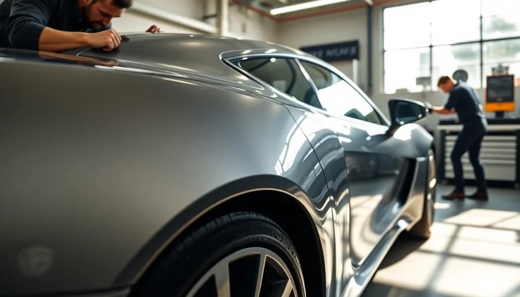 PPF Chattanooga application on a luxury vehicle with expert precision and care.