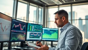 Analyze trends in sway markets with traders focused on market data and insights.