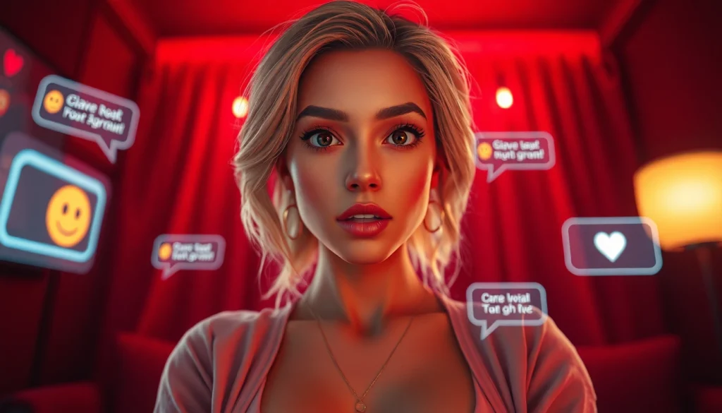 Engaging NSFW AI chat with a lifelike virtual character in an intimate setting.