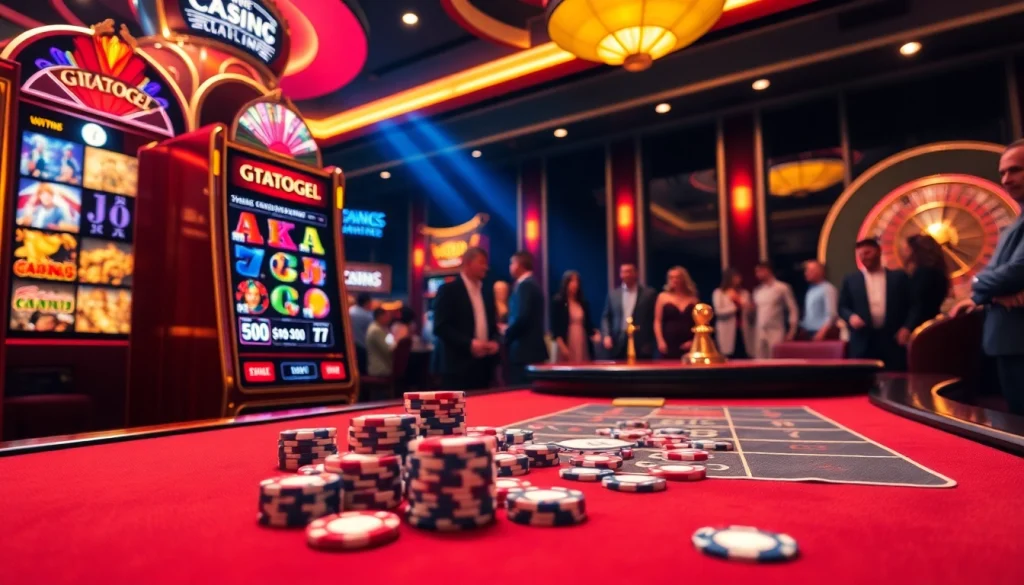 Experience thrilling jackpots at gtatogel with vibrant casino visuals and engaging gameplay.