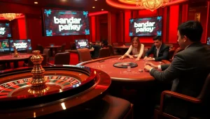 Experience the thrill of bandar mix parlay betting at a luxurious casino table.