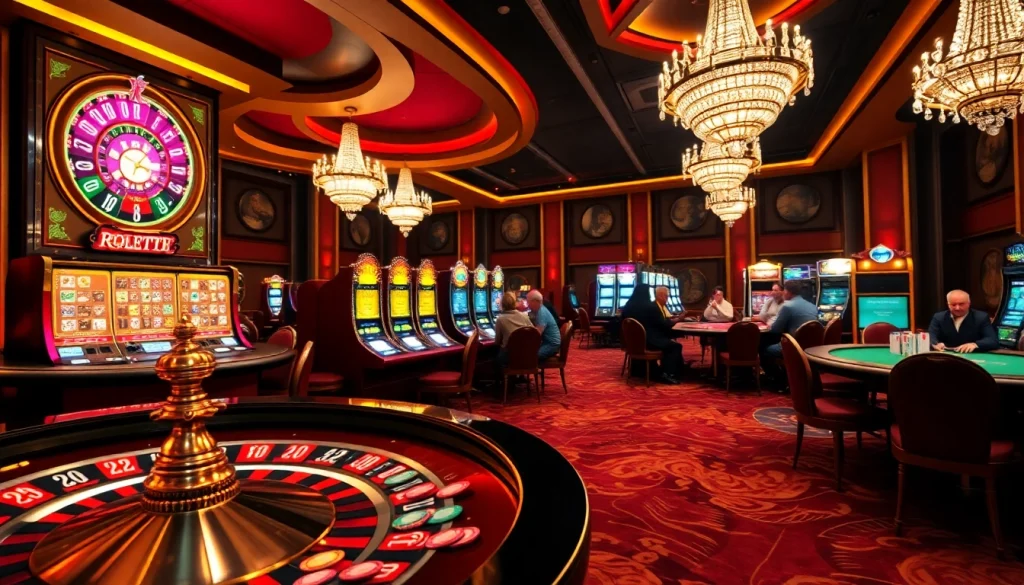 Découvrez l'excitation au meilleur casino en ligne France avec des tables de jeu vibrantes et une ambiance luxueuse.
