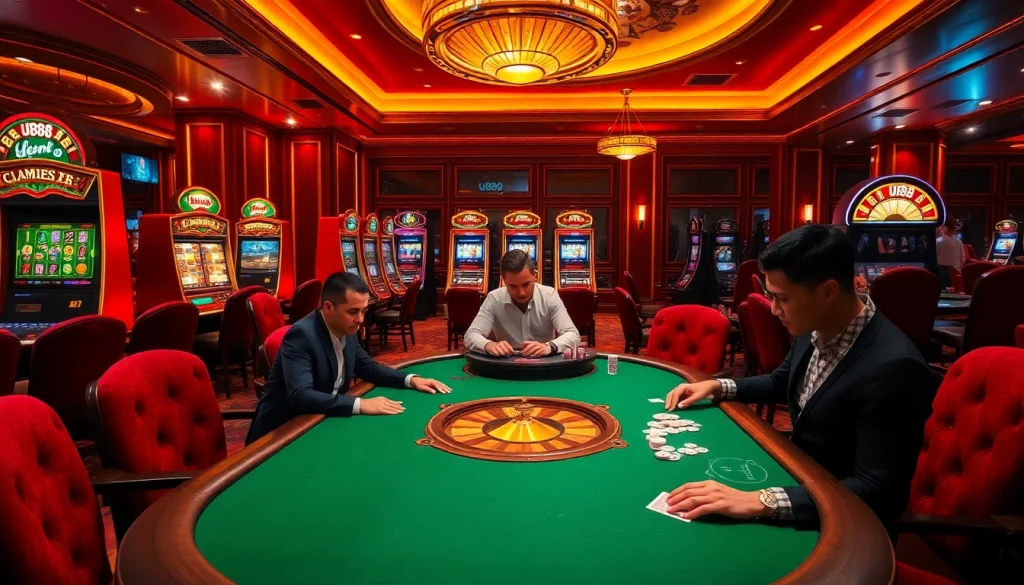 Experience the excitement of U888 online gambling with thrilling card games and elegant casino tables.