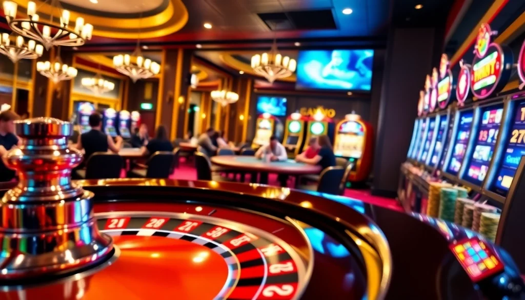 Découvrez l'excitation du meilleur casino en ligne France avec des tables de roulette et de poker vibrantes, pleines d'action.