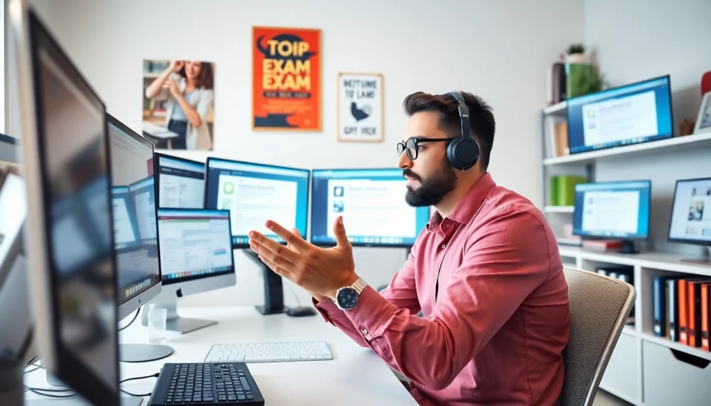 Providing remote exam assistance in a dynamic online tutoring session.