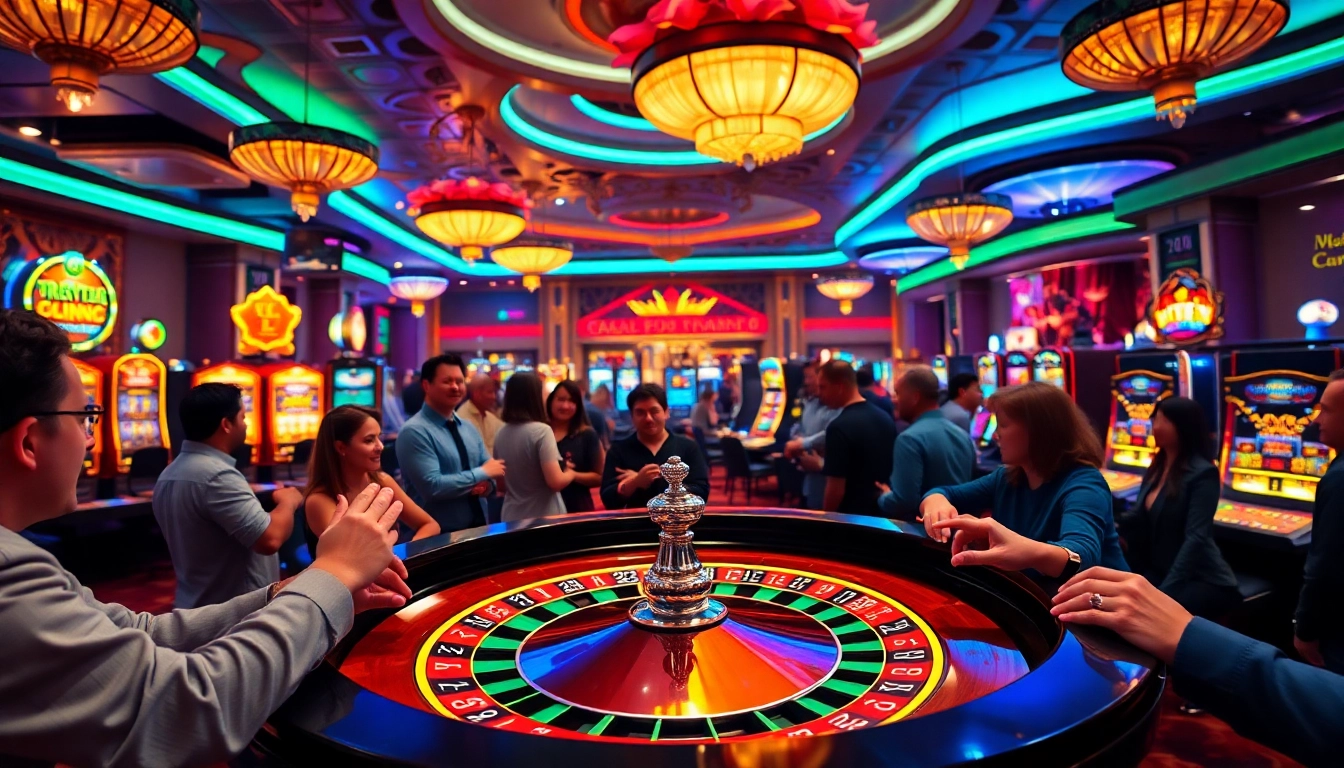 Spiele im neue casino bonus ohne einzahlung in einem lebhaften Casino-Umfeld.