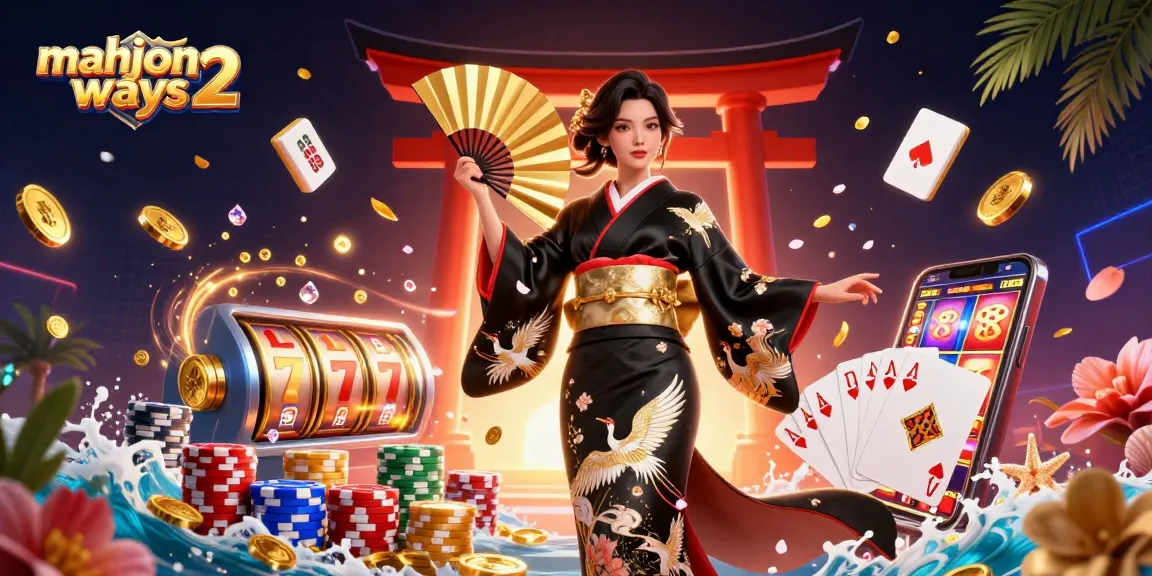 Experience mahjong ways 2 with a stunning 3D scene of ornamental symbols and engaging gameplay.