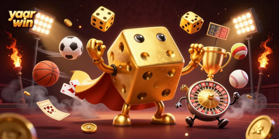 Experience thrilling wins with the yaar win dice golem amidst dynamic sports action.