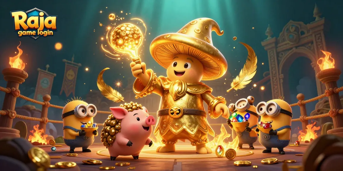 Engage with Raja game login for exciting rewards in a vibrant casino scene.