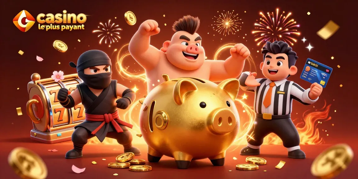 Profitez de l'excitation sur le casino en ligne le plus payant avec des personnages animés et des éléments festifs.