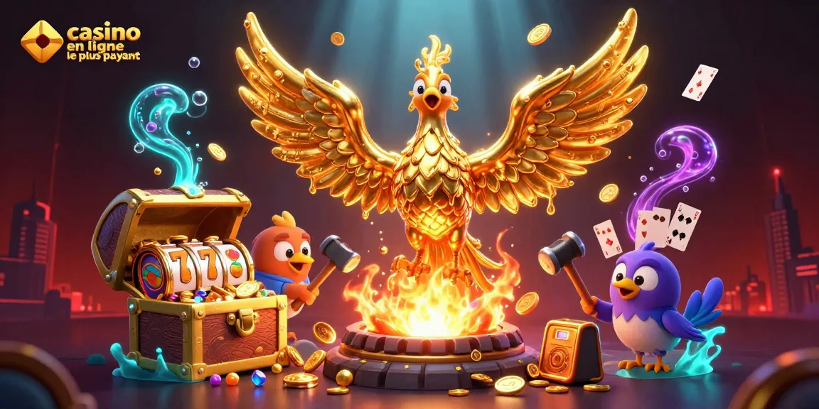 Le casino en ligne le plus payant offre un feu d'artifice de gains avec des machines à sous et des pièces.