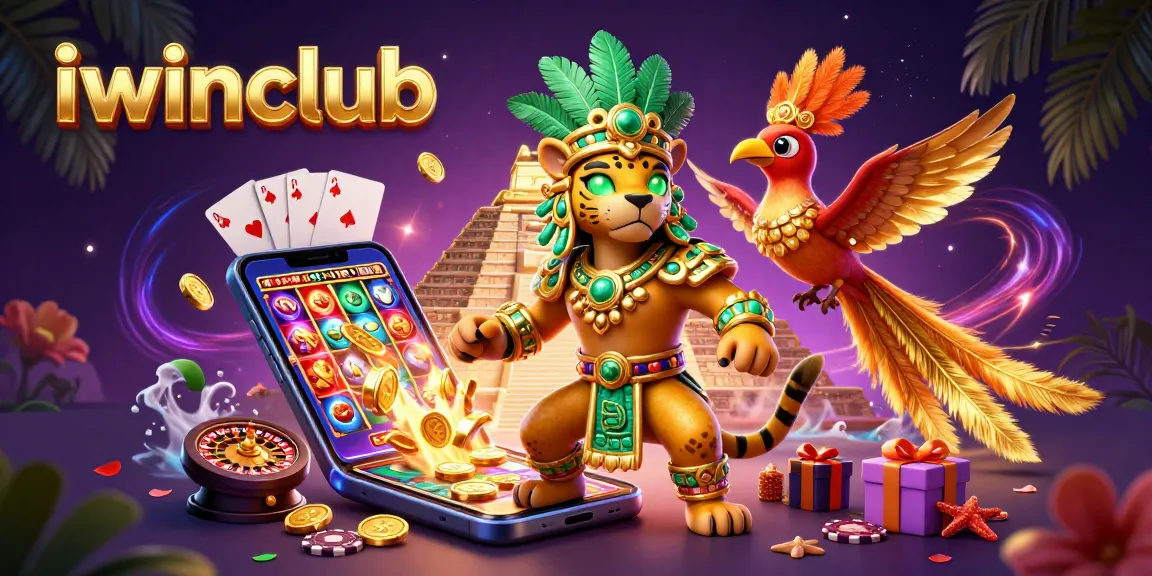 Engage with iwinclub's thrilling world of dynamic slot games featuring Mayan themes and vibrant graphics.