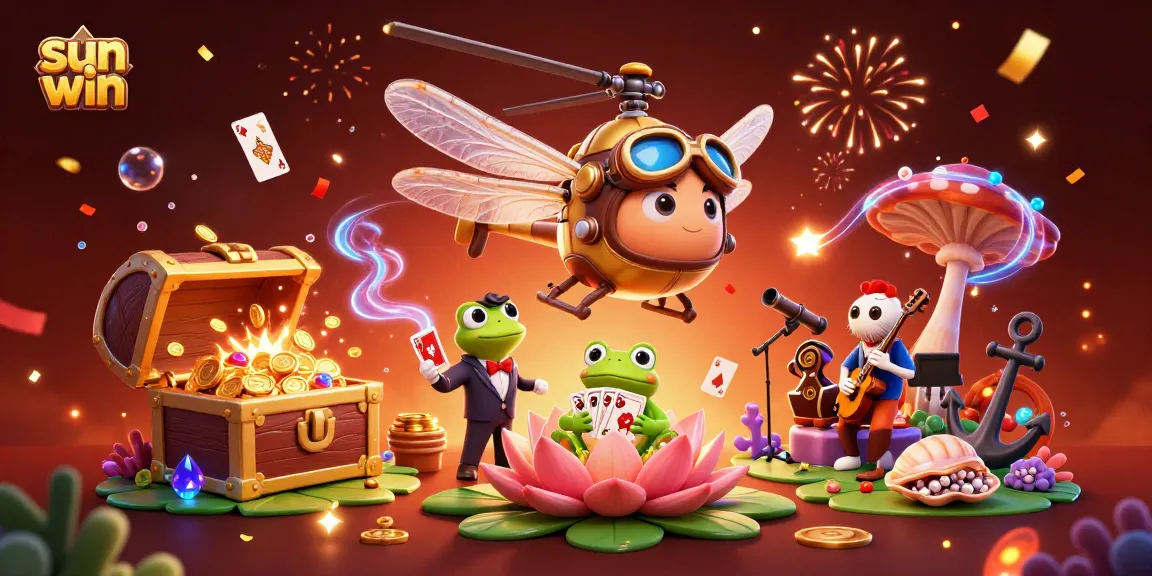 Engage with sun win's vibrant casino world featuring dynamic characters and thrilling action.