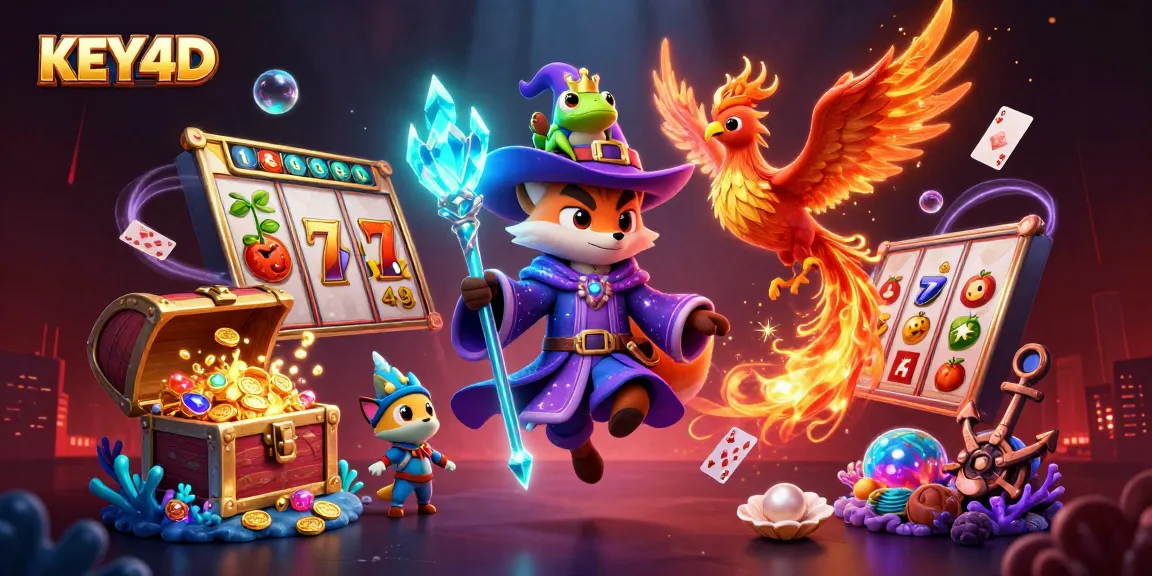 KEY4D menghadirkan pengalaman bermain slot yang menakjubkan dengan karakter dan elemen menarik.
