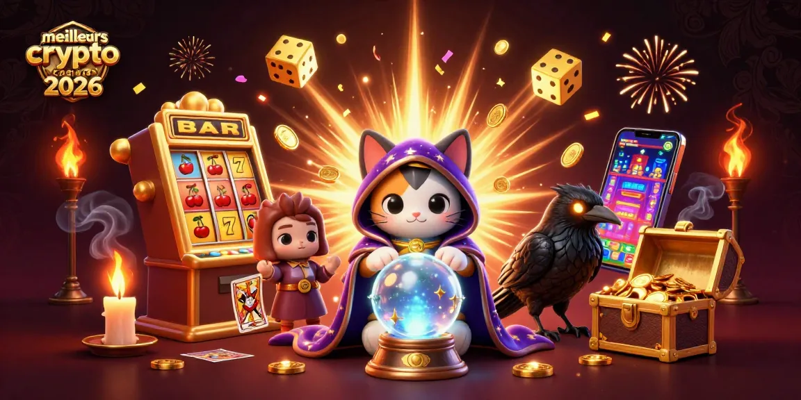 Les meilleurs crypto casinos 2026 avec un chat mystique et des jeux de société captivants.