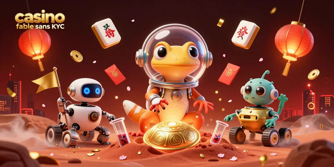Jouer dans un casino fiable sans KYC pour des gains rapides et anonymes, ambiance festive lumineuse.