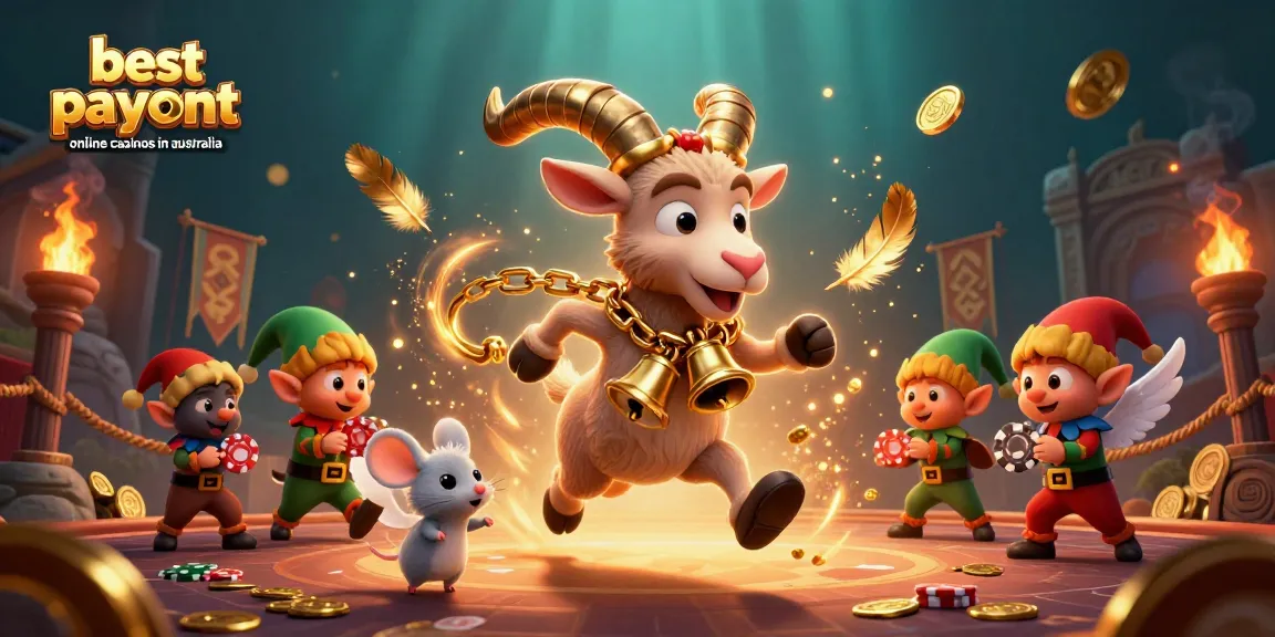 Experience thrills at the best payout online casinos in Australia with exciting 3D casino characters amidst stunning visuals.